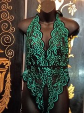 green bodysuit large