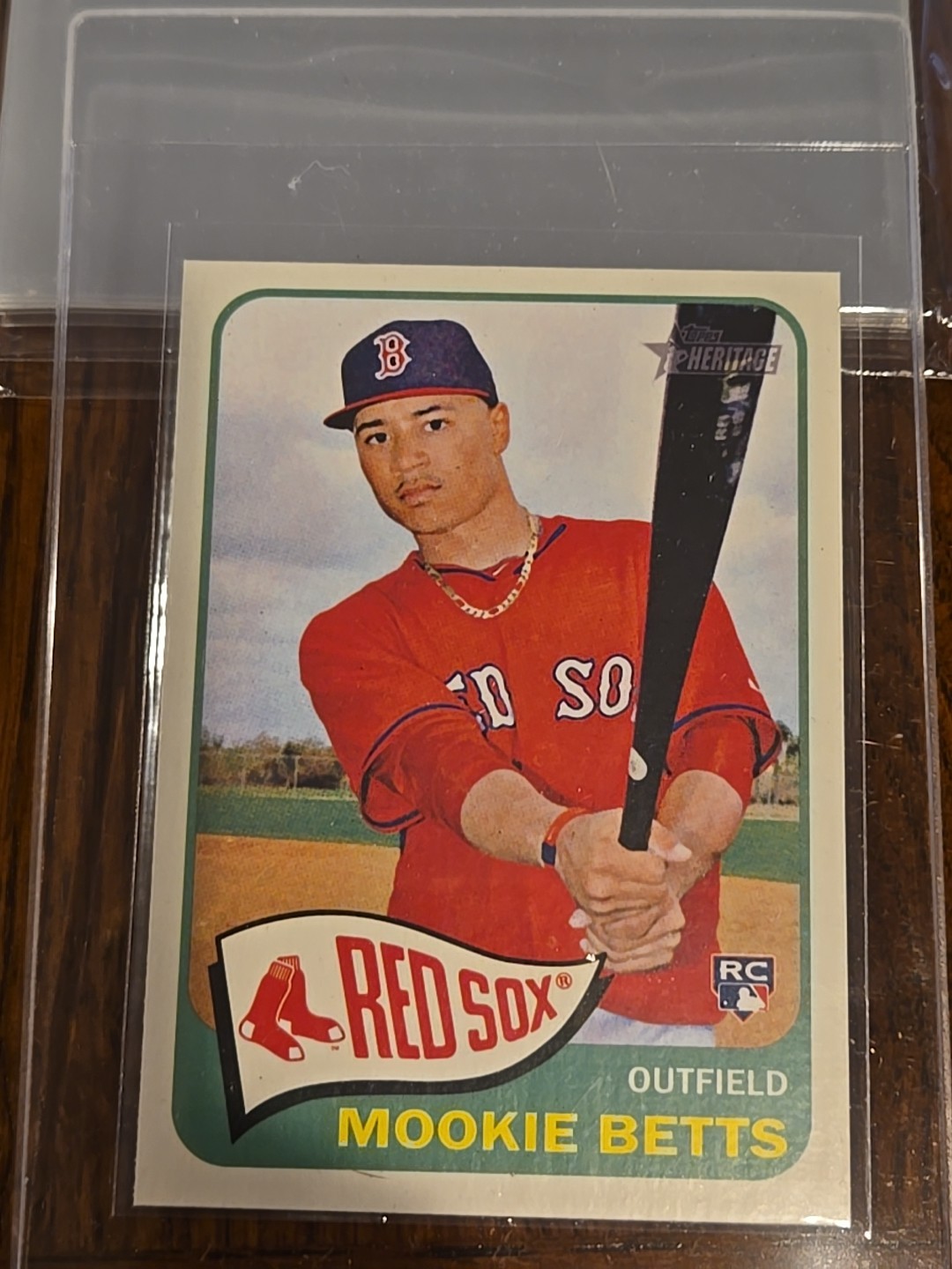 2014 Topps Heritage High Number - Mookie Betts #H558 (RC)