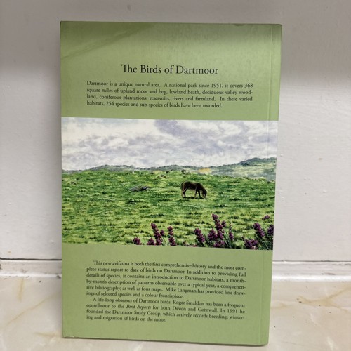 The Birds Of Dartmoor, Roger Smaldon, Isabelline Books 2005, Ornithology Lim.Edi - Imagen 2 de 4