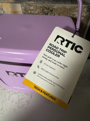 RTIC Outdoors Road Trip 8qt Personal Hard Sided Cooler - Lavender