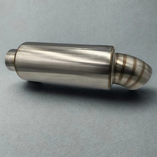 Silenciador de apagado K-Tuned 304 acero inoxidable aleación cepillada entrada 2,5" salida 3" - Imagen 8 de 13