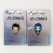 Life is Strange Collector's Enamel Pin Set Max Caulfield & Chloe Price Official