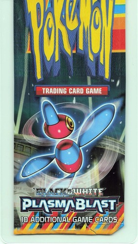 EMPTY!! POKÉMON Black & White Plasma Blast Porygon Z PACK ART