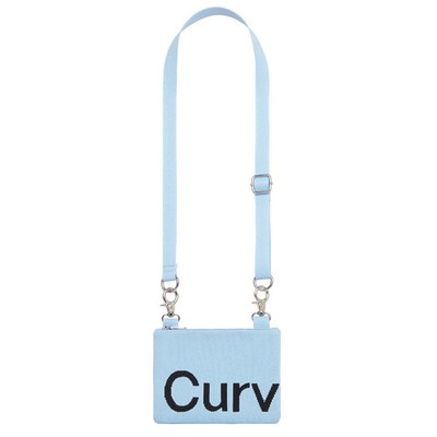 Curves Mini Knit Tote Bag Baby Blue Sean Brown NEW PRESALE
