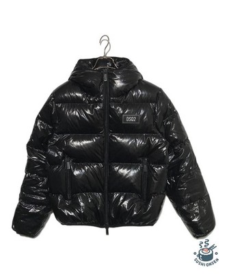 DSQUARED2 Hooded Puffer Jacket Size: 44 Black Men S74AM1447