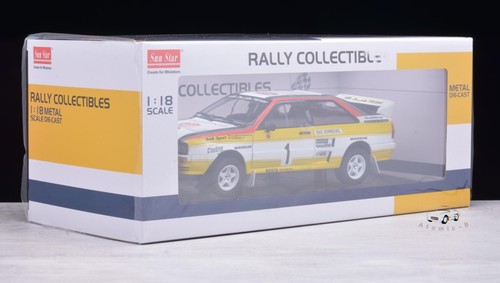 Sunstar 1:18 Audi Quattro A2 WRC Rally Car Alloy Model - Picture 18 of 18