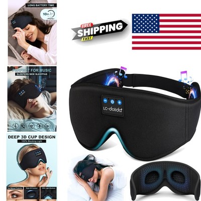 Comfortable Wireless Sleep Headphones with Adjustable Strap for All Head Sizes