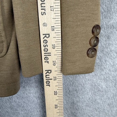 Class Club Blazer Boys 10/12 Beige Brown Lightweight Unlined Wedding Party - Picture 9 of 11