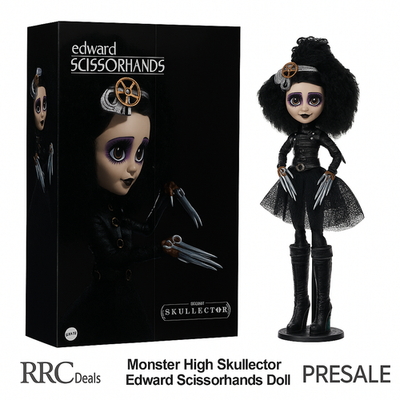IN HAND 2025 Monster High Skullector Edward Scissorhands Doll