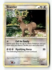Pokemon Card Stantler LP Unleashed 64/95