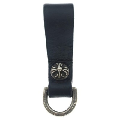CHROME HEARTS BELT LOOP D RING Crossball Black silver BCA415 Used 7ced7481b55476