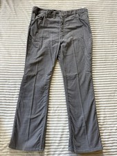 Vintage Wrangler Corduroy Pants Mens Sz 40x31 Gray Made in USA