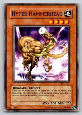 #ad Hyper Hammerhead IOC EN074 Invasion of Chaos 25th Anniversary Edition Yu Gi Oh $1.35