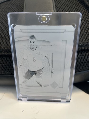 Wilmar Barrios Topps Timeline Materials 1/1 Colombia Printing Plate