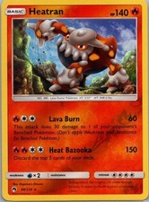Heatran 48/214 Lost Thunder Rare Reverse Holo NM Pokemon TCG