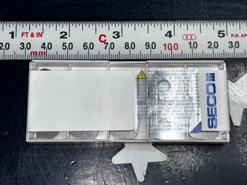 SECO BB-73225-D1 ,883 Carbide Insert BB-73225D1 2074187 114 44137 10 Inserts - Picture 3 of 6
