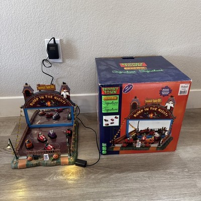 Michaels Lemax Spooky Town Bump In The Night Halloween Bumper Cars Won t Move