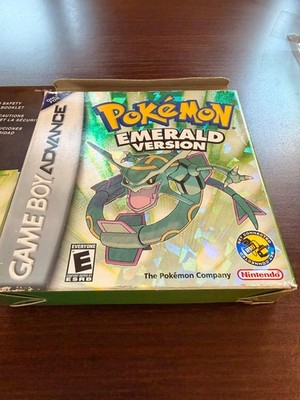 Authentic Pokemon Emerald CIB USA (Nintendo Game Boy Advance,GBA