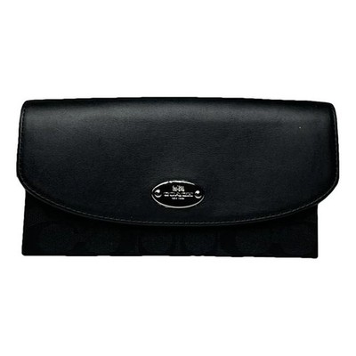 Coach Black Leather Wallet