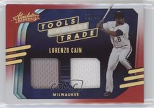 2021 Absolute Tools of the Trade 2 Swatch Spectrum Red 62/99 Lorenzo Cain 1u6