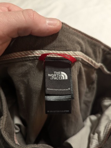 The North Face Pants Womens US Size 8 Brown Corduroy Low Rise Casual - Picture 4 of 10