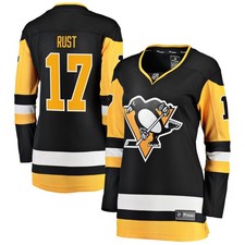 Women's Fanatics Bryan Rust Black Pittsburgh Penguins Premier Breakaway Player