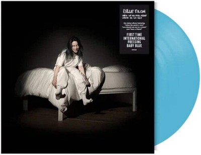 BILLIE EILISH When We All Fall Asleep Where Do We Go - Limited Baby Blue Colored