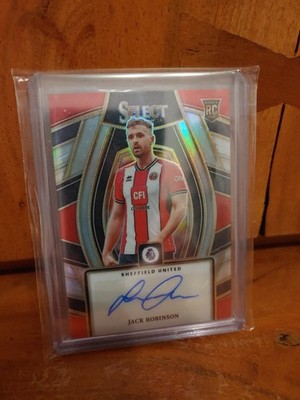 Panini Select Prizm Jack Robinson Auto RC Rookie Sheffield