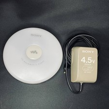 Sony D EJ002 White CD Walkman Portable Player Music Timepiece Authentic