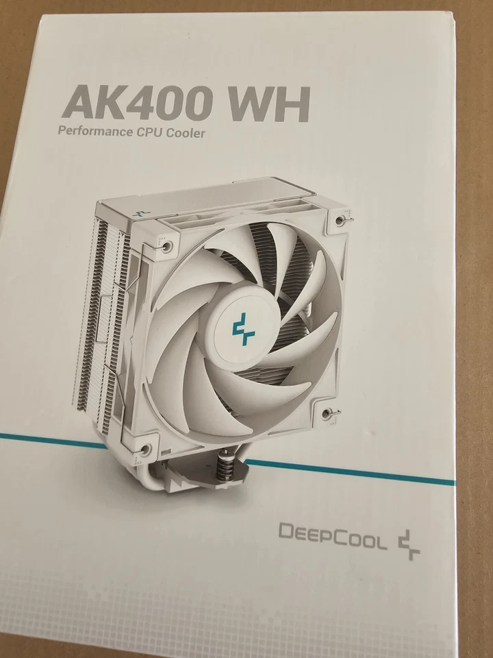 DeepCool AK400 WH Performance CPU Cooler White 4 Direct Touch Copper Heat - Image 2 of 4