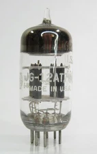 General Electric Vintage 1962 Electronic Tube Model JG 12AT7WA New Unused w/ Box