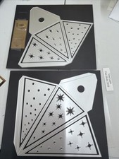 Tim Holtz Sizzix Thinlits Die Set 'Tree Light' 663107 Christmas Luminary Retired
