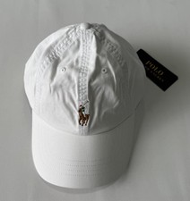 Polo Ralph Lauren logo stretch twill baseball cap Off White Leather Strap