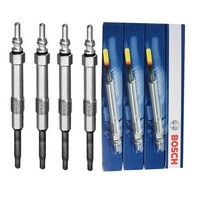 4 Bosch GlüHkerzen GLP066 FüR Alfa Romeo 159 Fiat Stilo Opel Vectra C Saab 9-3