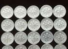ROOSEVELT DIMES~ROLL LOT of (50) DIMES~90% SILVER~(all 1950's~PHIL. & DENVER) — photo 8