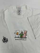 Vintage Comedy Central Good Cholesterol Bad Cholesterol Comedy Funny Tee XL Rare