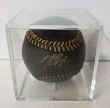 Kris Bryant Cubs JSA Certified Black OML Autograph Baseball