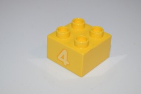 LEGO DUPLO 10597 MICKEY CLUBHOUSE BIRTHDAY PARADE TRAIN SET. #4 BLOCK. 3437