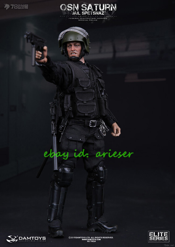 Damtoys 1/6 Elite Series 78024 Osn Saturn Jail Spetsnaz Fsin