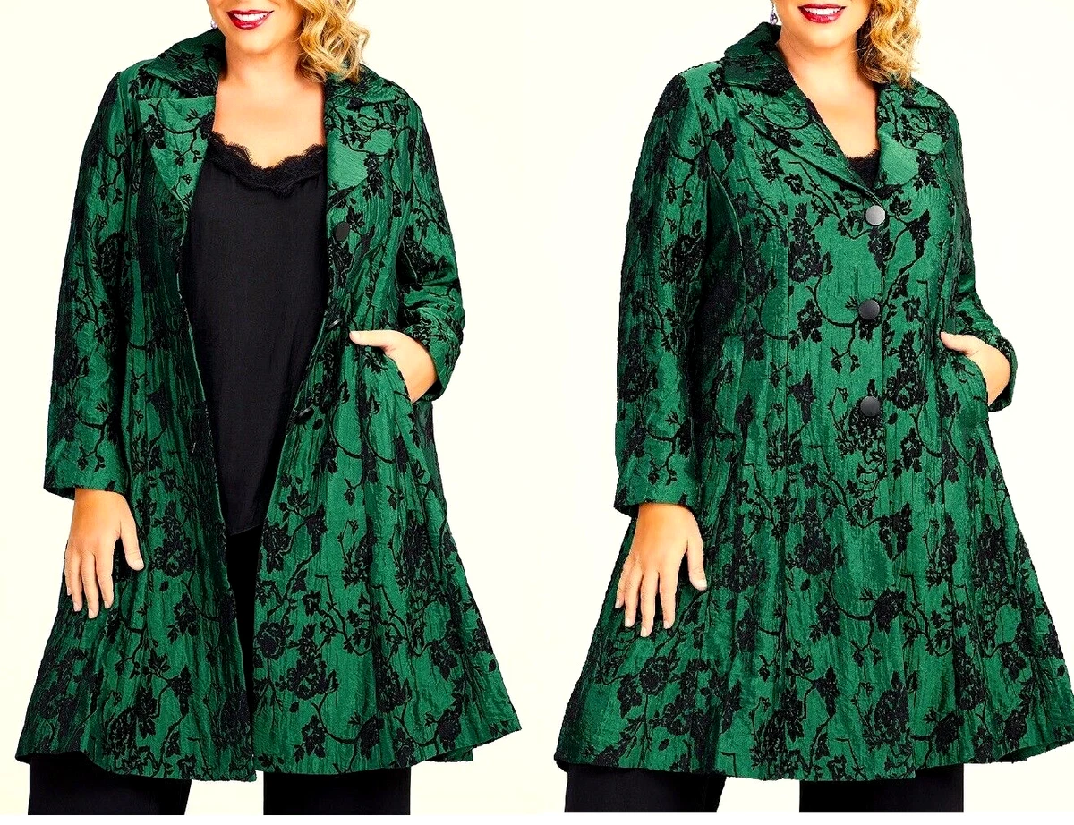 Plus size shop jacquard jacket