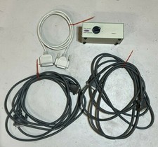 Belkin F1B024-E Data Switch, 2x Belkin F3D111-16 15ft cables,  printer cable