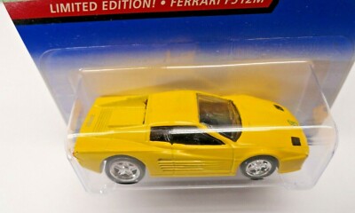 Hot Wheels Ferrari F512M version base non peinte 1999- 933 treasure hunt ( A35