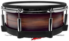 Wrap for Roland vDrum Shell PD140 Exotic Wood Rosewood Burst Plum Purple