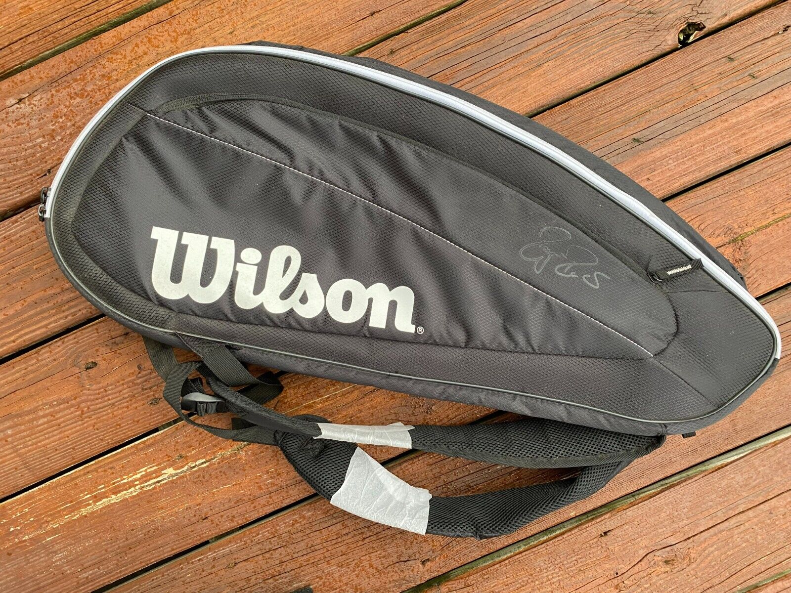 Wilson Advantage II Triple Bag (Red/White) : Amazon.in: Sports, Fitness &  Outdoors