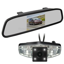 4.3"Car Rear View Mirror Monitor Reversing Camera For Honda Accord Civic Odyssey