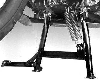 Soporte central BMW F650GS - negro POR HEPCO y negro (2001-2007) Foto 2 de 4