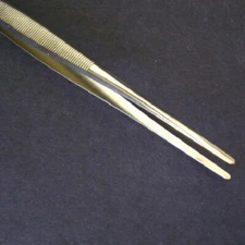 Showgard Quality 4 1/2" Stamps / Coins Tong Straight Pointed Tip Profesional Use