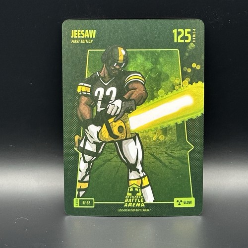 2024 Bo Jackson Battle Arena Jeesaw Najee Harris Glow Battlefoil SP