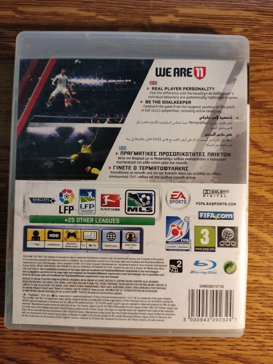Sony New Fifa 11 - Platinum (PS3), Model Name/Number: Playstation 3 At ₹ 2990/piece In Hyderabad - Foto 12
