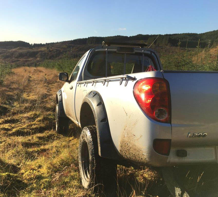Wide fender flares wheel arches for MITSUBISHI L200 Warrior, Triton 2